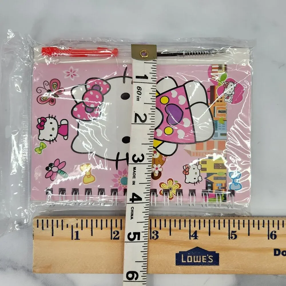 2 Spiral Pocket Notebook/Pen Hello Kitty Spring 4x5.5